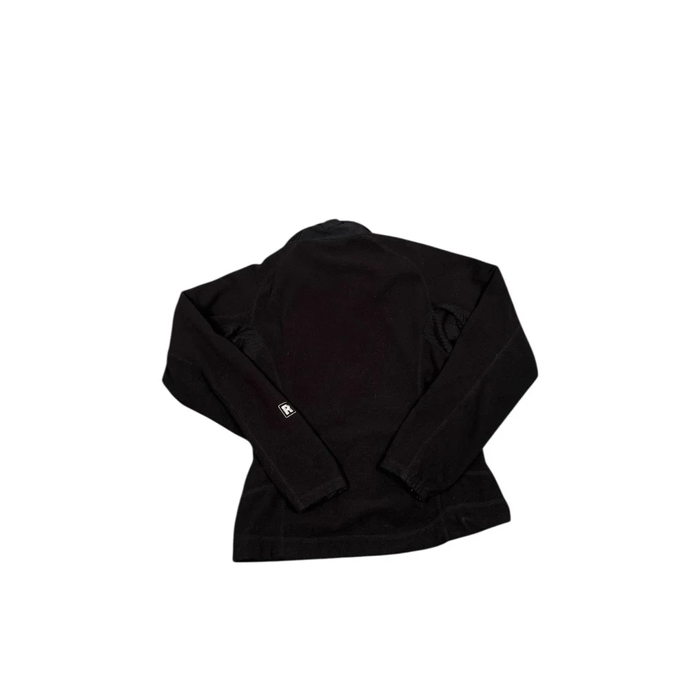 Patagonia R Black Fleece Full Zip Women's Polartec‎ Jacket Size S Portugal - Picture 2 of 3